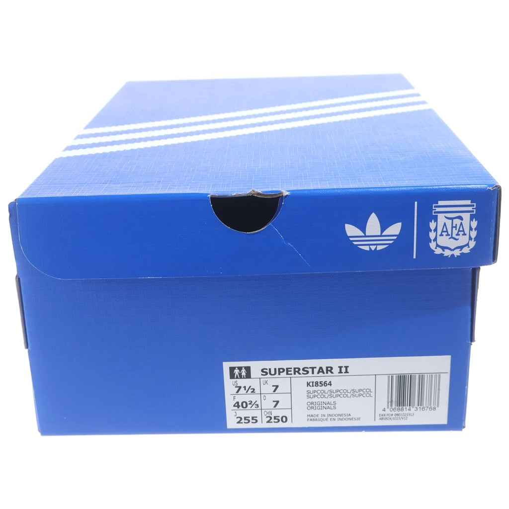 adidas(アディダス) SUPERSTAR 2 SUPPLIER COLOUR スーパースター2 サプライヤーカラー ローカットスニーカー ホワイト/ライトブルー US7.5/25.5cm KI8564