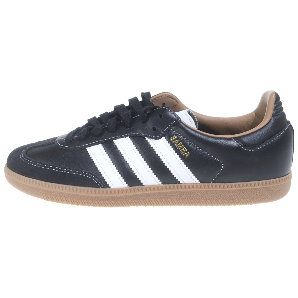 adidas(アディダス) ×ADAM ET ROPE SAMBA OG アダムエロペ サンバ ローカットスニーカー ブラック/ホワイト US7.5/25.5cm HQ7257