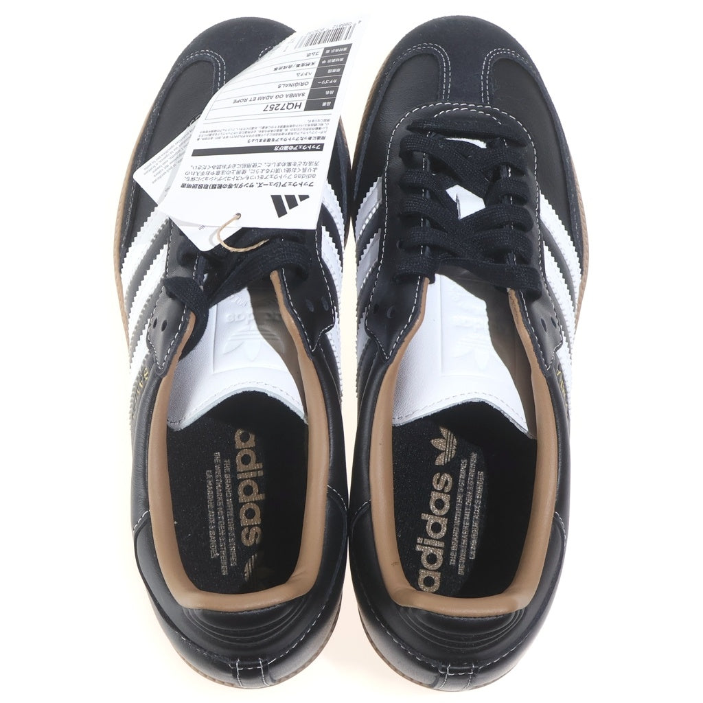 adidas(アディダス) ×ADAM ET ROPE SAMBA OG アダムエロペ サンバ ローカットスニーカー ブラック/ホワイト US7.5/25.5cm HQ7257