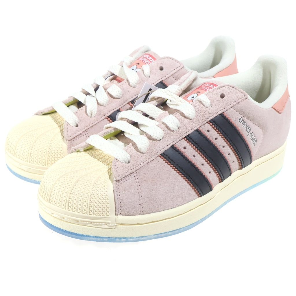 adidas(アディダス) ×SPONGEBOB SUPERSTAR PATRICK STAR スポンジボブ スーパースター パトリックスター ローカットスニーカー ピンク US7.5/25.5cm JQ6778
