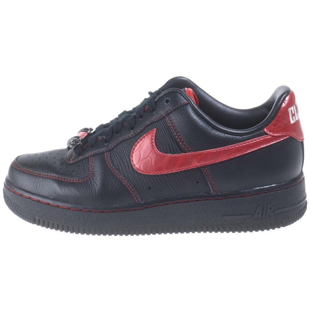 NIKE(ナイキ) ×RTFKT AIR FORCE 1 LOW DEMON エアフォース1 デーモン ローカットスニーカー ブラック/レッド US7/25cm FQ3956-001