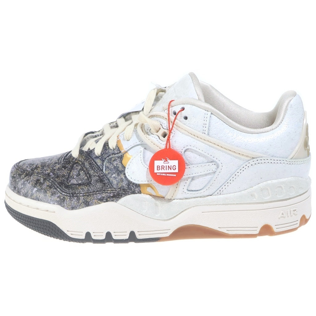 NIKE(ナイキ) ×NIGO AIR FORCE3 LOW SP NIGO HEEL LOGO 二ゴー エアフォース3 ローカットスニーカー ホワイト/ブラウン US8/26cm HQ0261-001