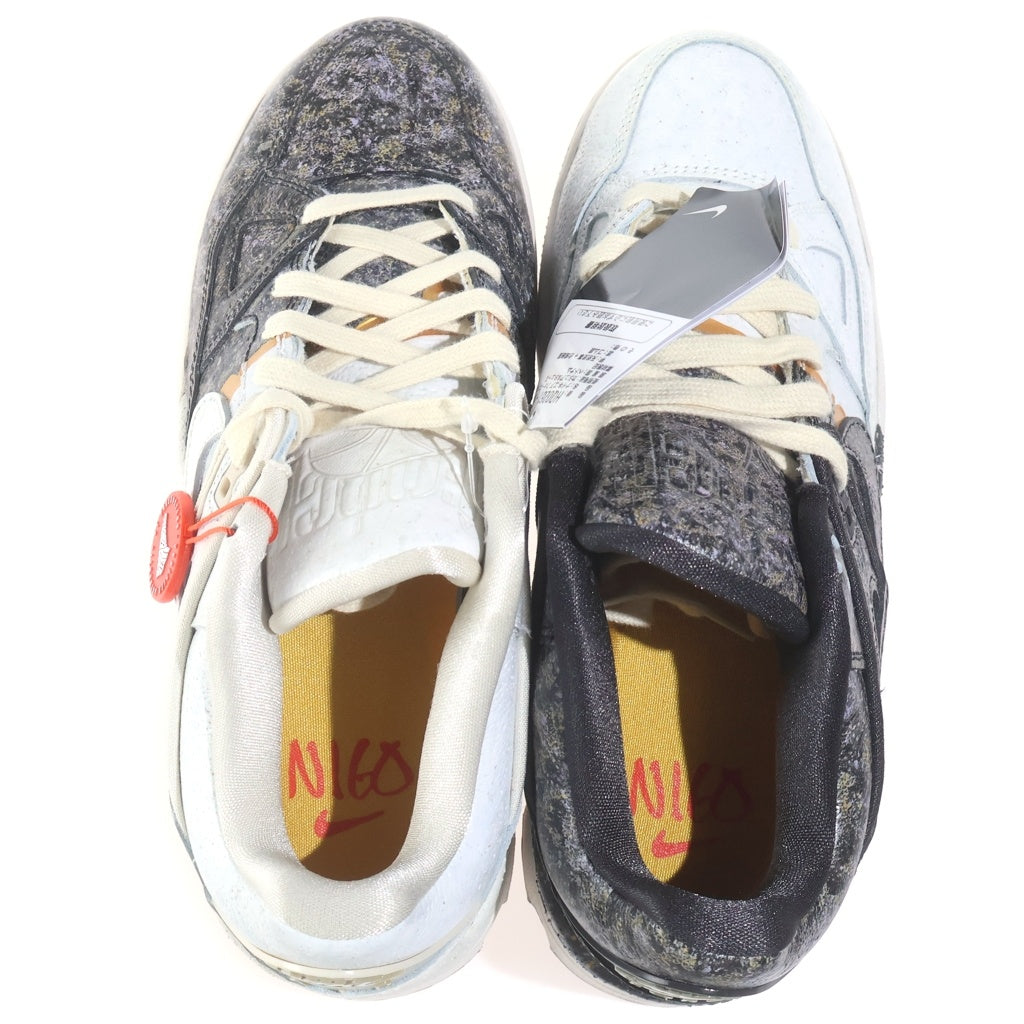NIKE(ナイキ) ×NIGO AIR FORCE3 LOW SP NIGO HEEL LOGO 二ゴー エアフォース3 ローカットスニーカー ホワイト/ブラウン US8/26cm HQ0261-001
