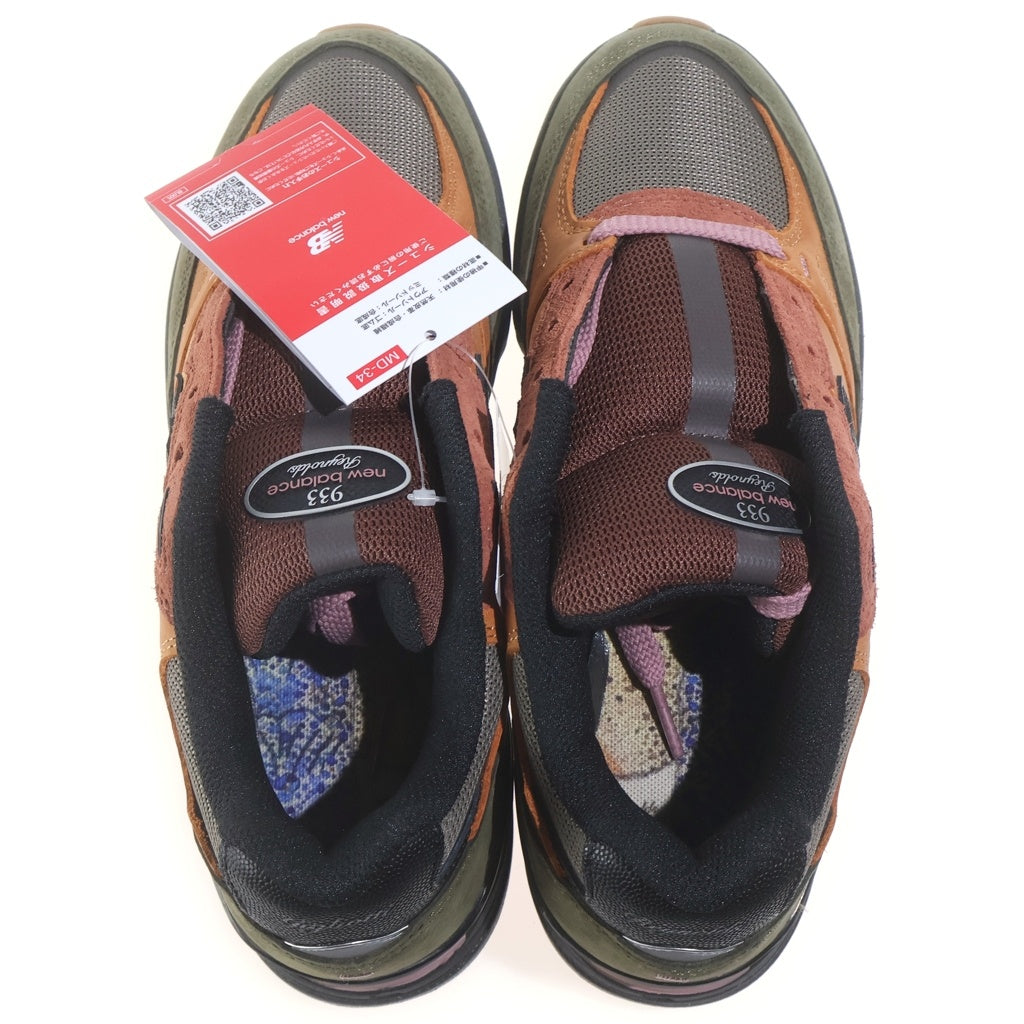 New Balance(ニューバランス) ×MIKE GIGLIOTTI NB NUMERIC 933 マイクジュリオッティ ローカットスニーカー マルチカラー US8/26cm NM933LOT