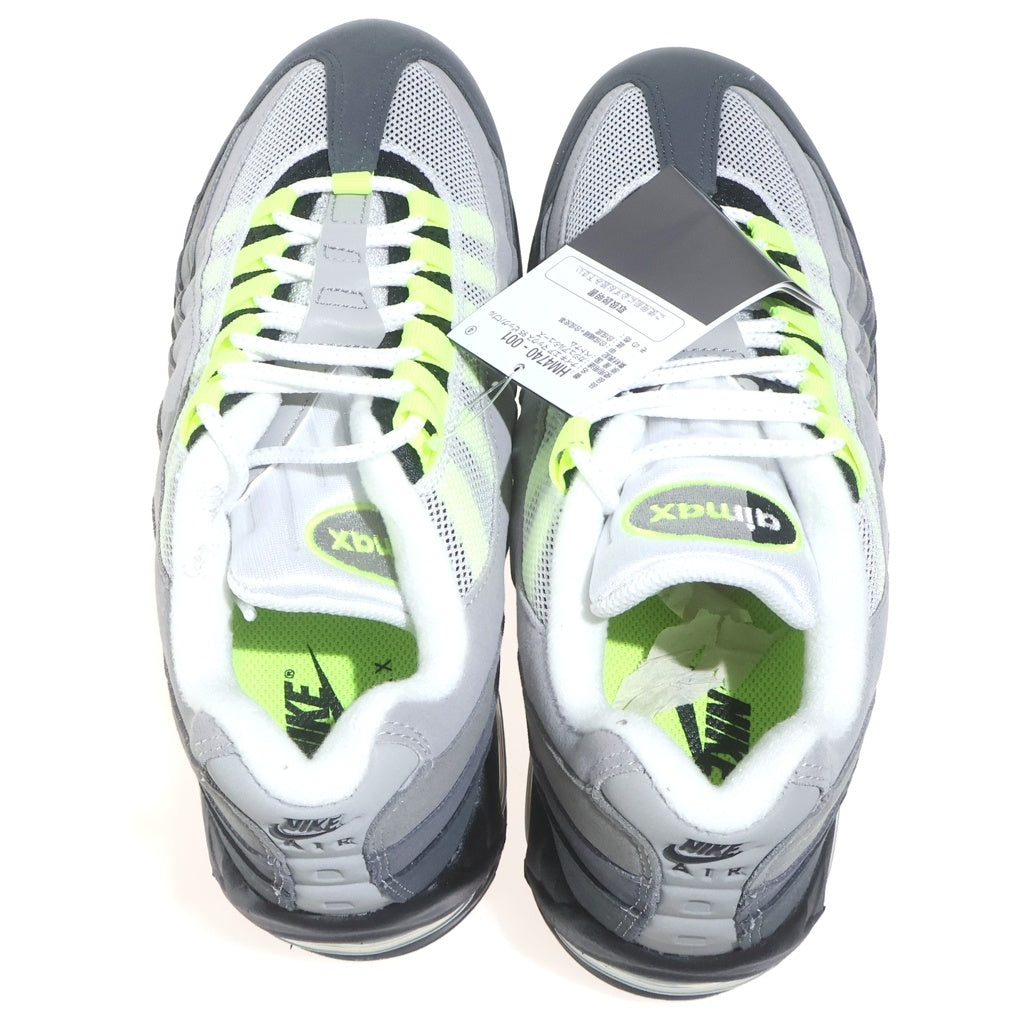 NIKE(ナイキ) AIR MAX 95 BIG BUBBLE NEON YELLOW エアマックス95 ビッグハバブル ネオンイエロー US7/25cm HM4740-001