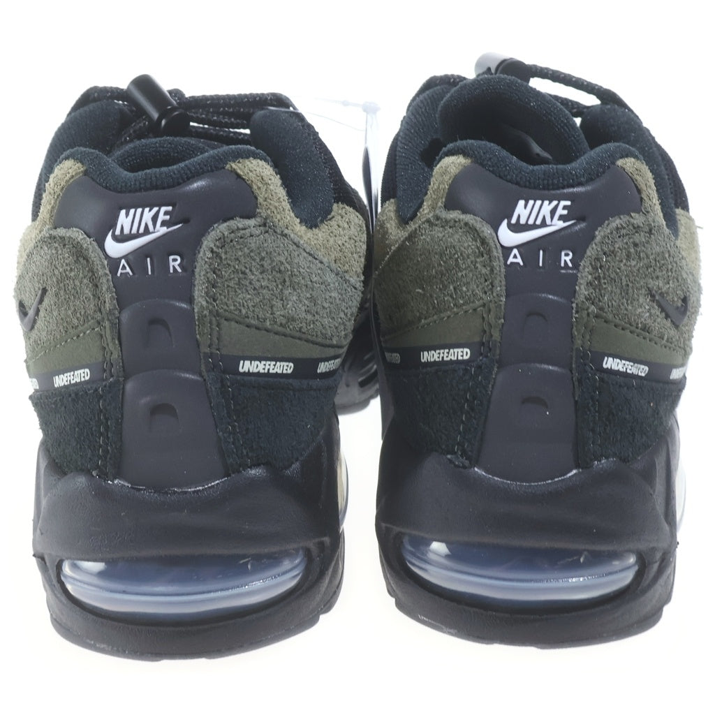 NIKE(ナイキ) ×UNDEFEATED AIR MAX 95 アンディフィーテッド エアマックス95 ローカットスニーカー ブラック/カーキ US7/25cm IB4523-200