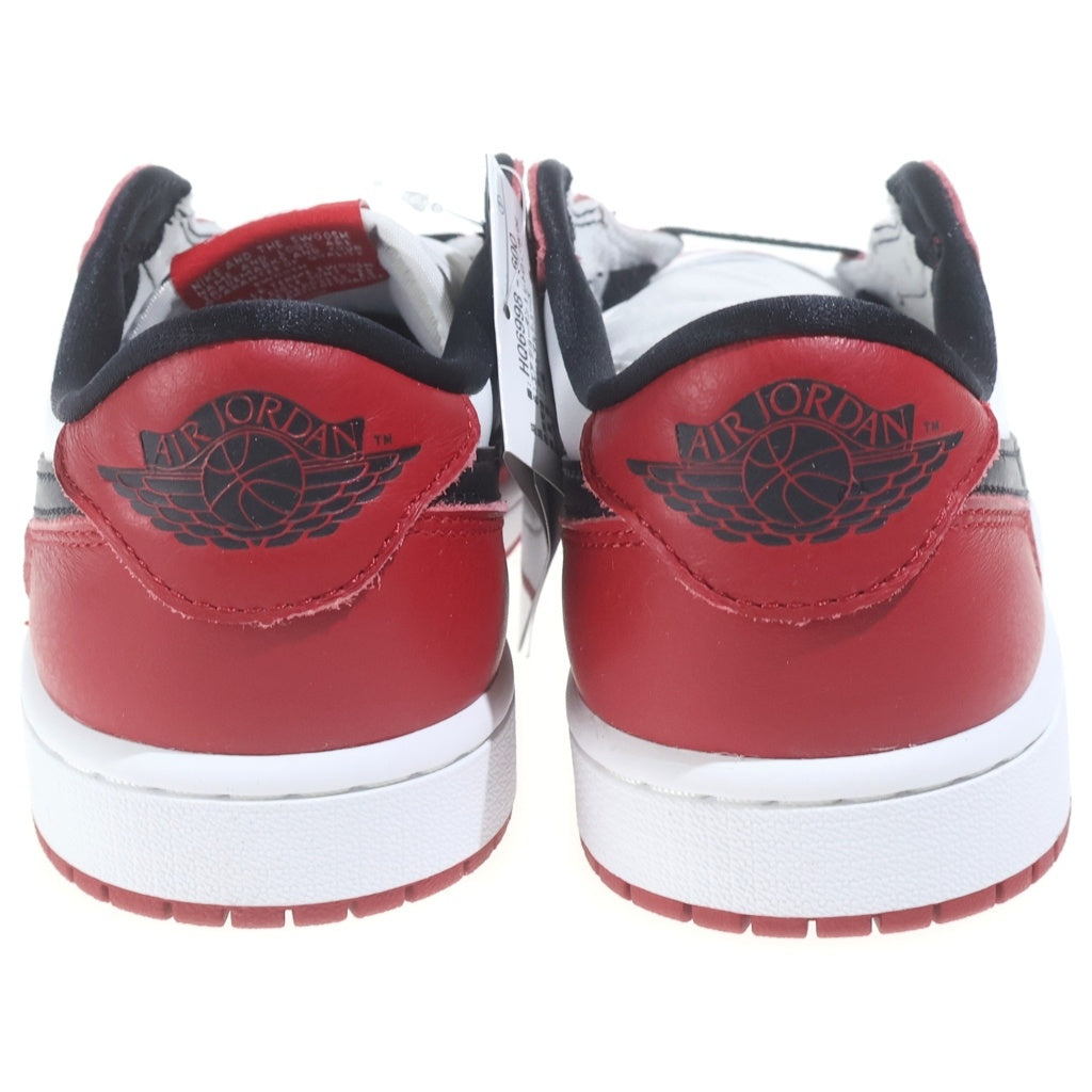 NIKE(ナイキ) AIR JORDAN 1 RETRO LOW OG CHICAGO エアジョーダン1 レトロ シカゴ ローカット スニーカー レッド/ブラック US7.5/25.5cm HQ6998-600