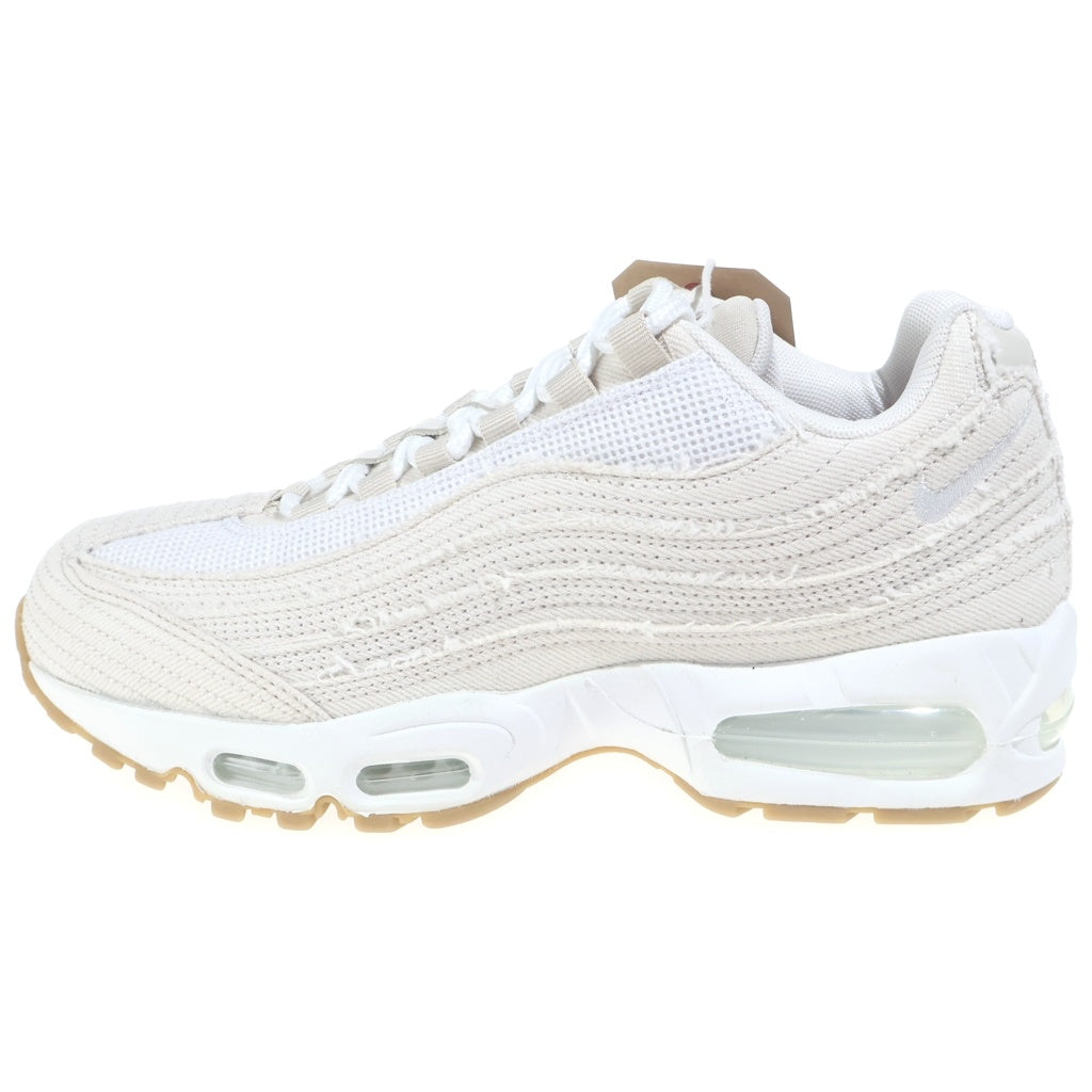NIKE(ナイキ) ×LEVI'S AIR MAX 95 OG DENIM WHITE リーバイス エアマックス95 デニム ローカットスニーカー クリーム/ホワイト US7.5/25.5cm HM4743-100