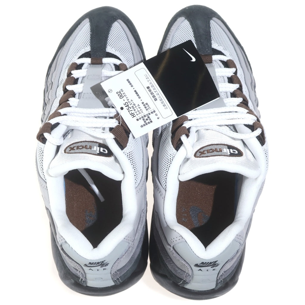 NIKE SB(ナイキエスビー) AIR MAX 95 CACAO WOW エアマックス95 カカオワオ ローカットスニーカー グレー/ブラウン US7.5/25.5cm HF7545-002