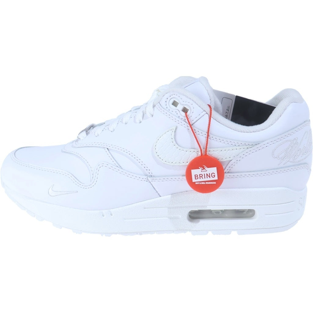 SUPREME(シュプリーム) 25SS ×NIKE AIR MAX 1 87 SP ナイキ エアマックス1 ローカットスニーカー ホワイト US7.5/25.5cm HF8813-100