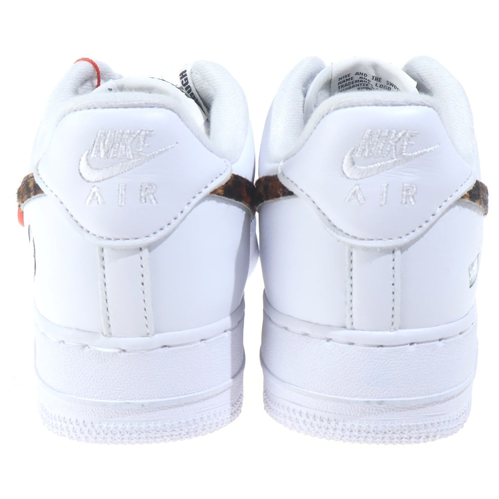 SUPREME(シュプリーム) 25SS ×NIKE ×GOODENOUGH AIR FORCE 1 LOW SP ナイキ グッドイナフ エアフォース1 レオパード ローカットスニーカー ホワイト/ブラウン US8/26cm IM3483-100