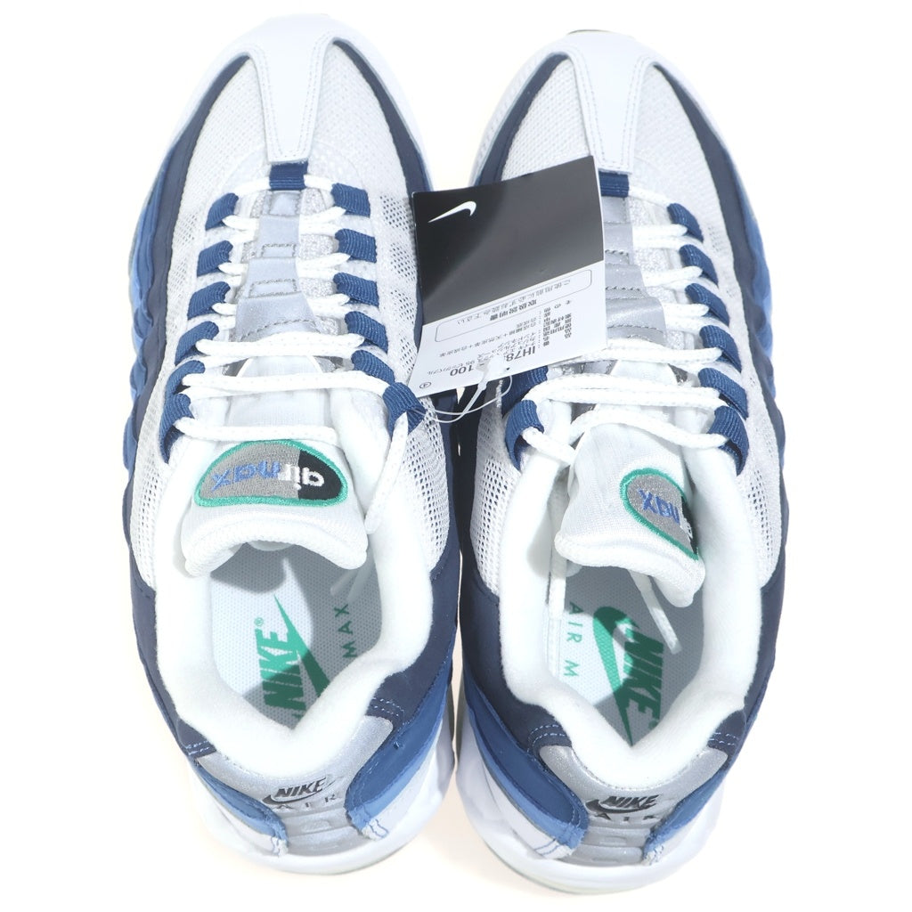 NIKE(ナイキ) AIR MAX 95 BIGBUBBLE エアマックス95 OG ビッグバブル ローカットスニーカー ホワイト/ブルー US7/25cm IH7855-100