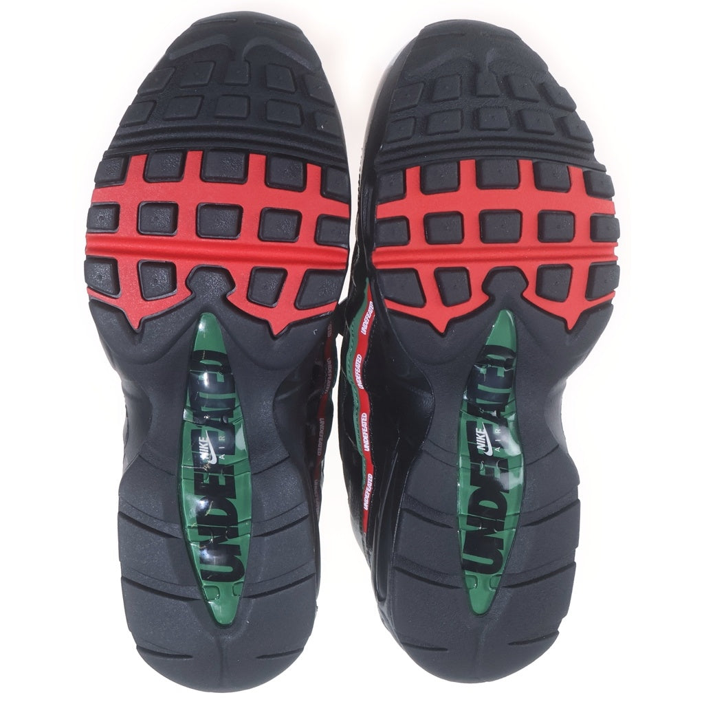 NIKE(ナイキ) ×UNDEFEATED AIR MAX 95 アンディフィーテッド エアマックス95 ローカットスニーカー ブラック US7.5/25.5cm IB4453-001