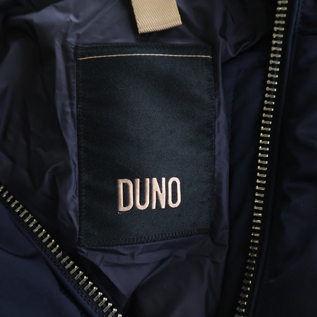 DUNO(デュノ) BALLON-M フーデッドダウンジャケット レディース ブラック