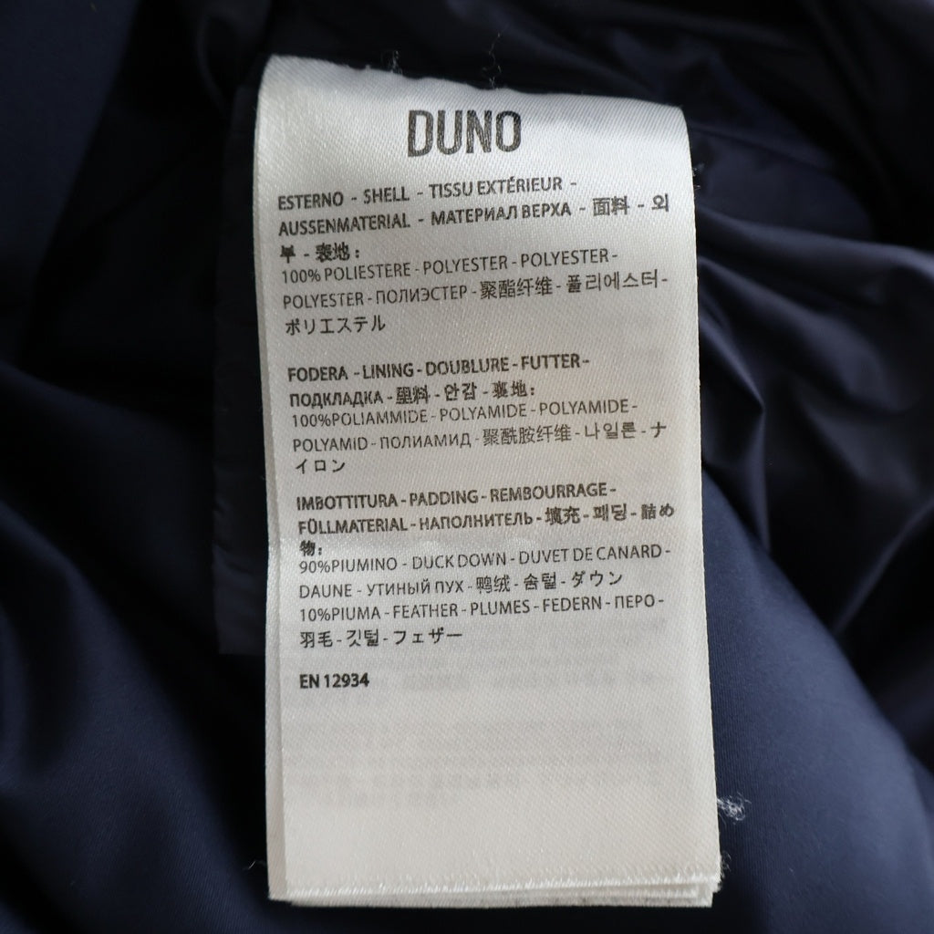DUNO(デュノ) BALLON-M フーデッドダウンジャケット レディース ブラック