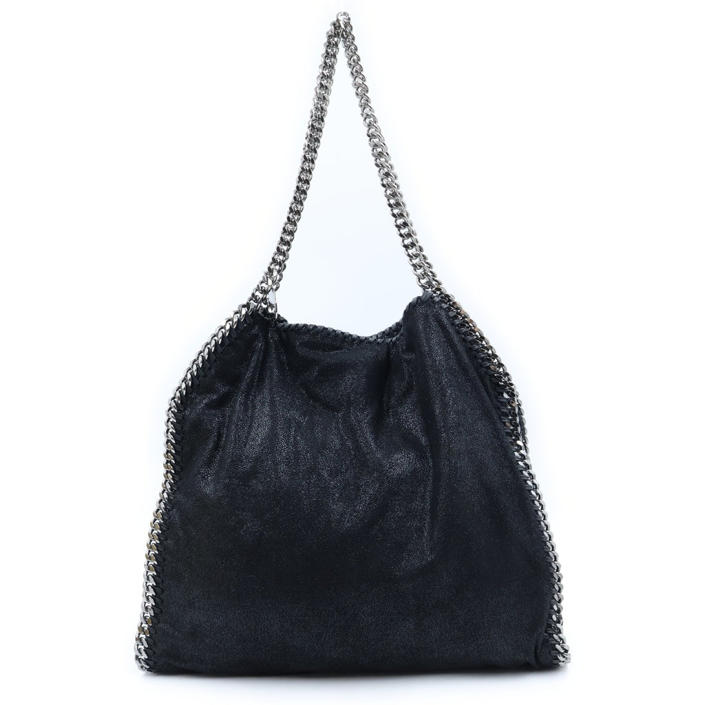 STELLA McCARTNEY(ステラマッカートニー) ファラベラ エコレザー チェーン ハンドバッグ レディース ブラック