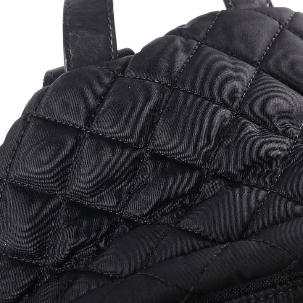 MOSCHINO(モスキーノ) キルティング バックパック リュック ブラック レディース