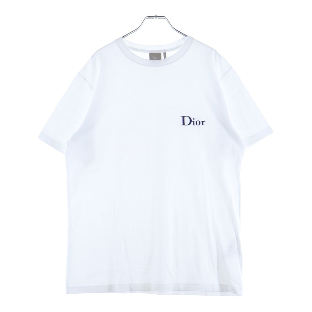 DIOR(ディオール) 26SS Short-sleeved T-shirt ロゴ刺繍 半袖Tシャツ カットソー ホワイト 643J634A3282