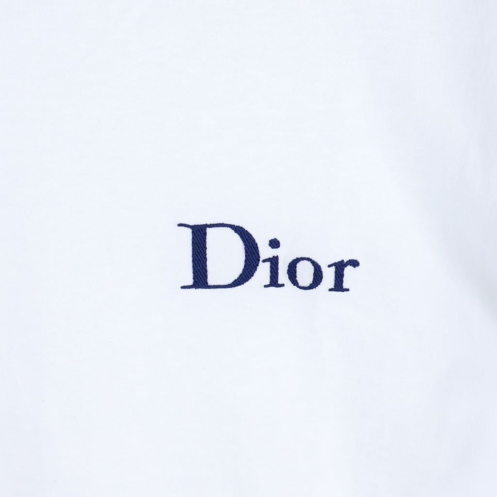 DIOR(ディオール) 26SS Short-sleeved T-shirt ロゴ刺繍 半袖Tシャツ カットソー ホワイト 643J634A3282