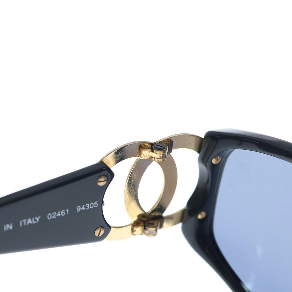 CHANEL(シャネル) ココマーク サングラス ゴールド金具 眼鏡 レディース ブラック/ゴールド 02461 94305