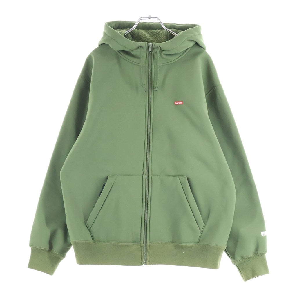 SUPREME(シュプリーム) 20AW ×WINDSTOPPER Zip Up Hooded Sweatshirt ウィンドストッパー ジップアップ フーデッドスウェットシャツ パーカー グリーン