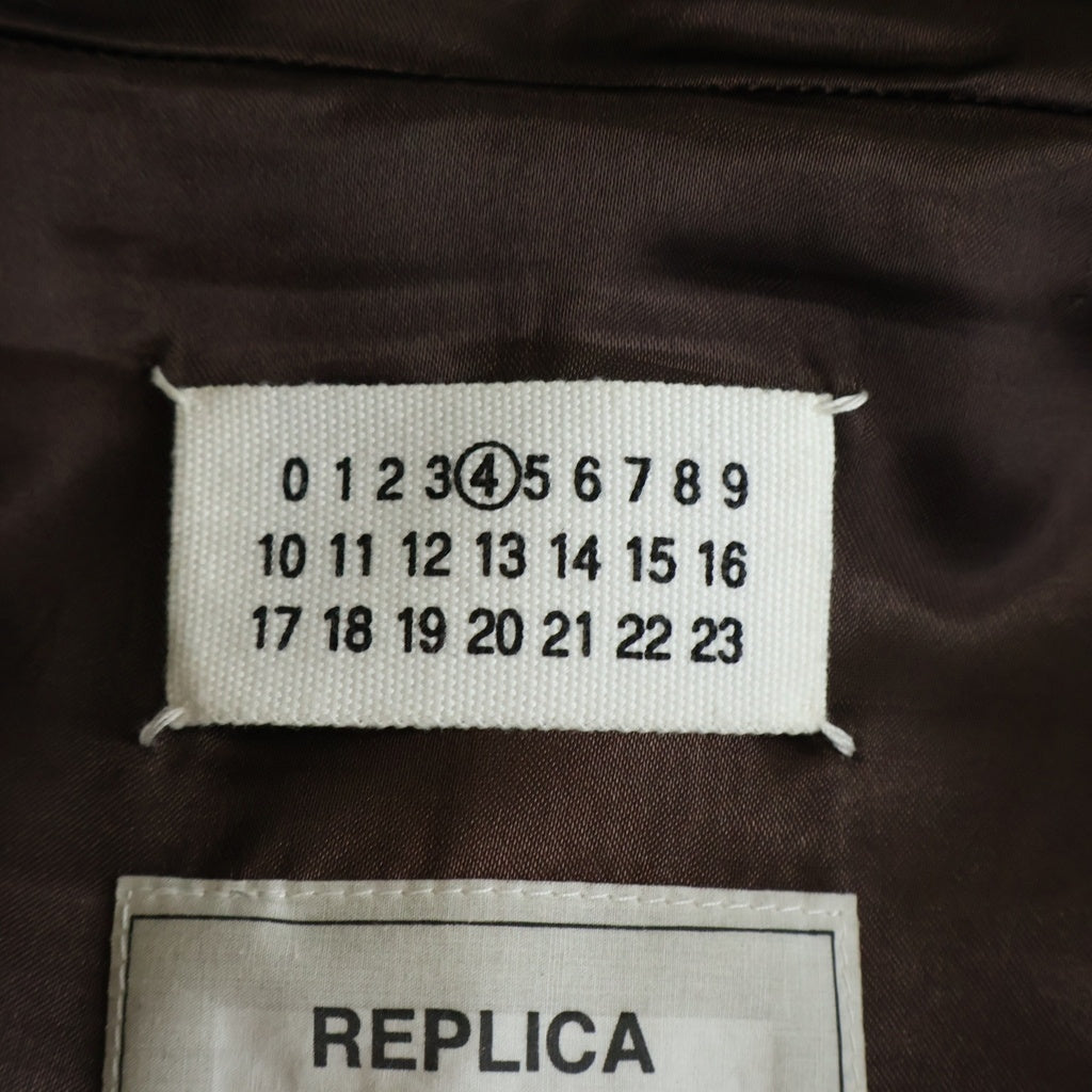 Maison Martin Margiela(メゾンマルタンマルジェラ) 08AW Polecat Fur Innner Jaket With Arctic Fox Coller ここのえ期 イタチ ファー ジレ ノースリーブジャケット レディース 31FB014