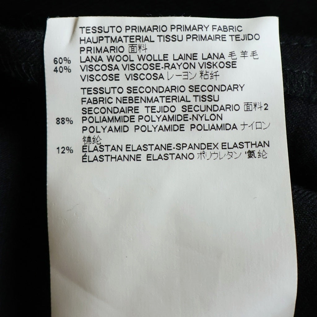 MM6 Maison Margiela(エムエムシックスメゾンマルジェラ) 16AW メッシュ混合 ハイネック ノースリブ ワンピース レディース ブラック S32CT0808 S42867