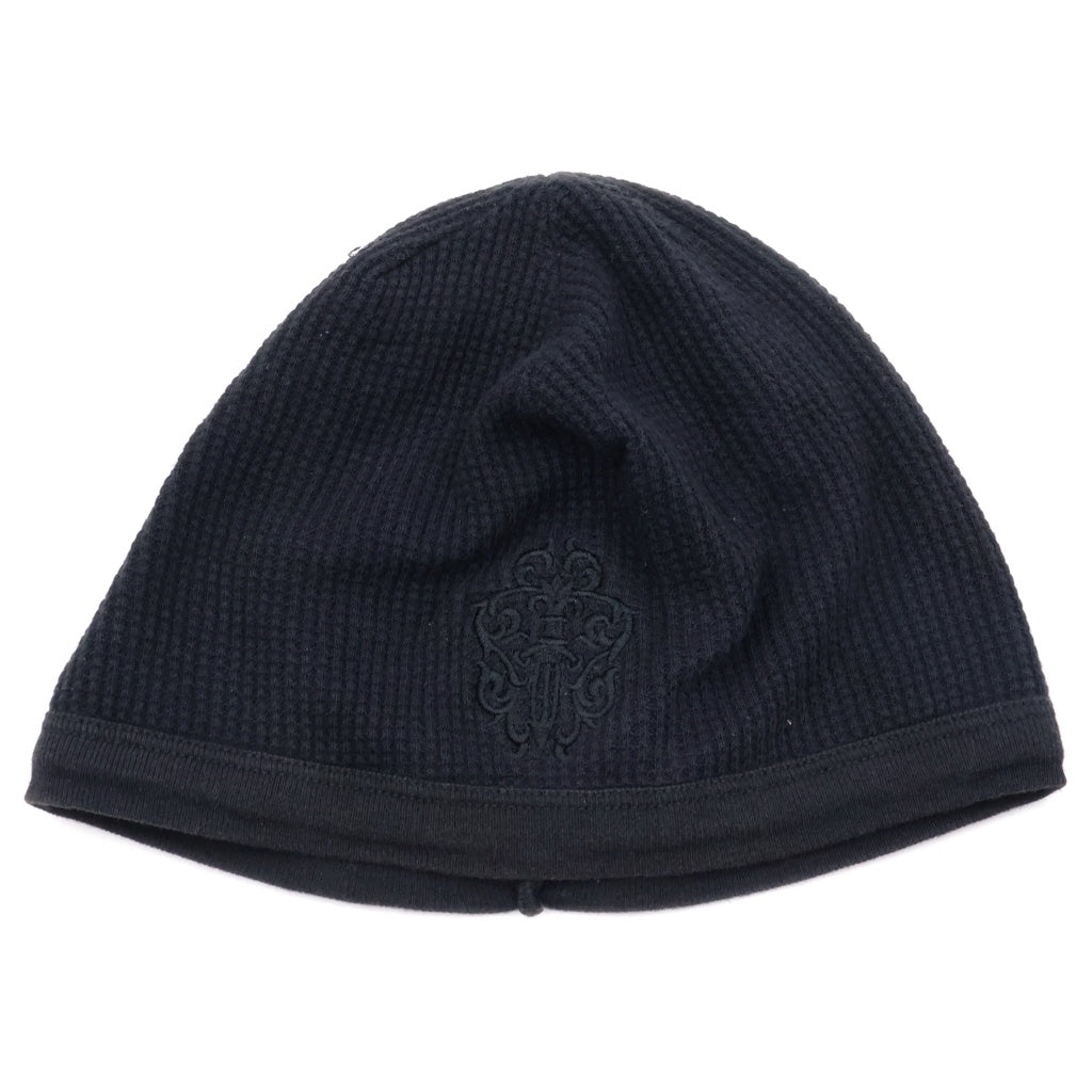 CHROME HEARTS(クロムハーツ) THERMAL BEANIE ヴァインダガー刺繍 サーマルビーニー キャップ ブラック