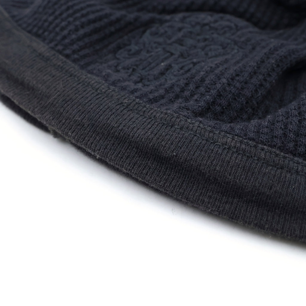 CHROME HEARTS(クロムハーツ) THERMAL BEANIE ヴァインダガー刺繍 サーマルビーニー キャップ ブラック