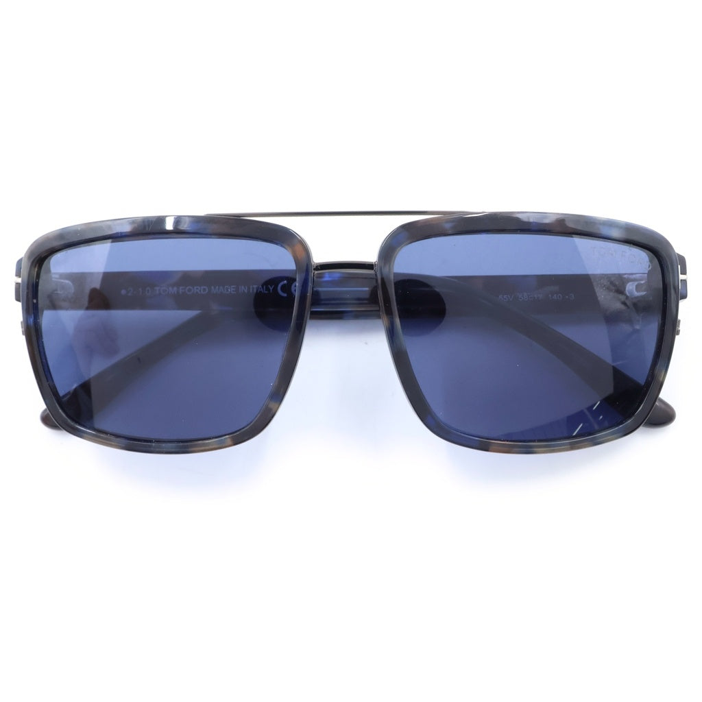 TOM FORD(トムフォード) ANDERS TF780 55V ツーブリッジサングラス 眼鏡 ブルー