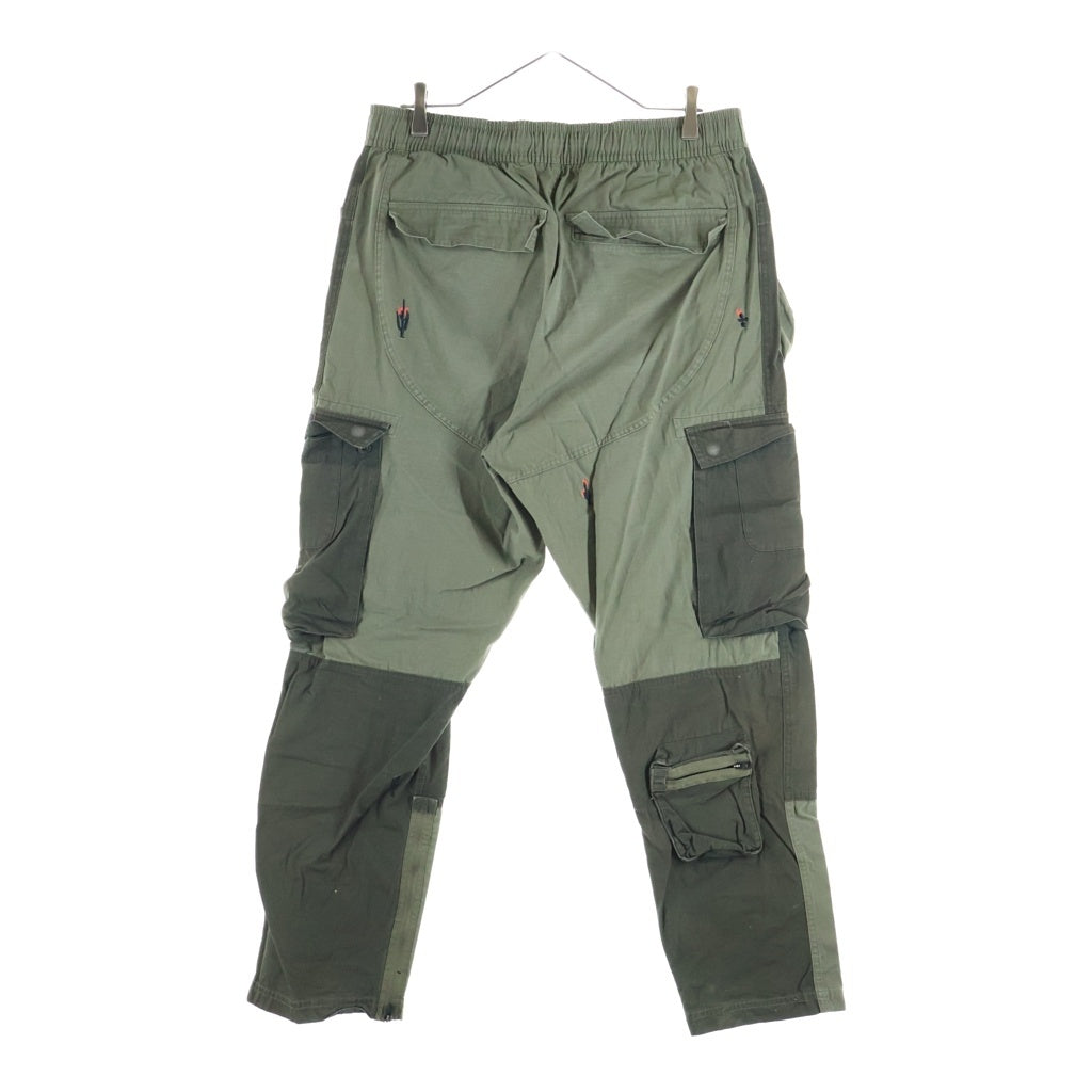 NIKE(ナイキ) ×TRAVIS SCOTT JORDAN CARGO PANTS トラビススコット ジョーダン マルチ刺繍 カーゴパンツ カーキ CQ4394-222