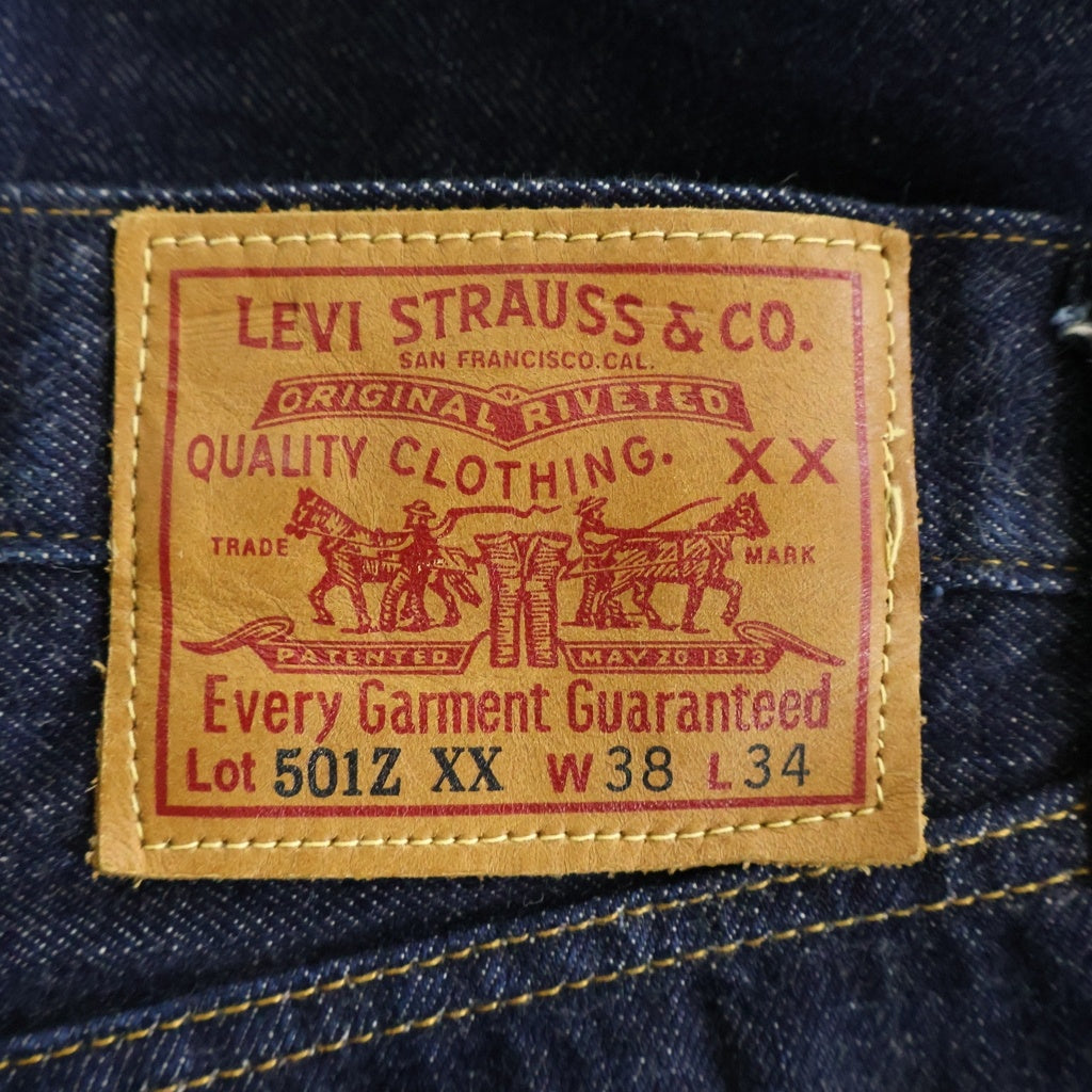 Levi's VINTAGE CLOTHING(リーバイス ビンテージ クロージング) 501ZZX 1954年モデル復刻 42TALONジップ 赤耳 ストレートデニムパンツ インディゴ PC9-50154-0090