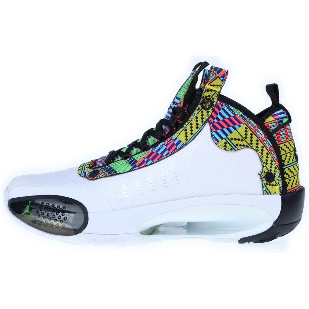 NIKE(ナイキ) AIR JORDAN 34 RUI PE DA1900-900 エアジョーダン34 八村塁 ハイカットシューズ バスケットボール ホワイト US9/27cm