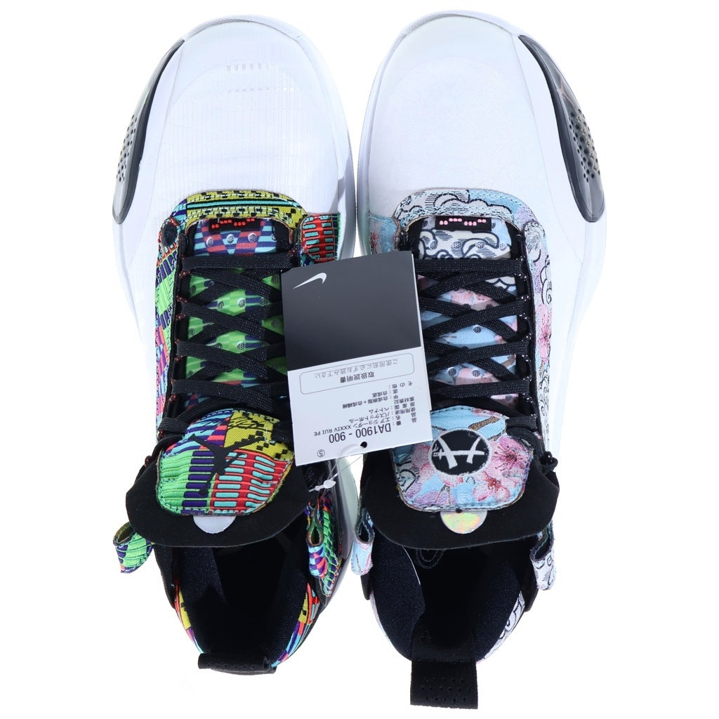 NIKE(ナイキ) AIR JORDAN 34 RUI PE DA1900-900 エアジョーダン34 八村塁 ハイカットシューズ バスケットボール ホワイト US9/27cm
