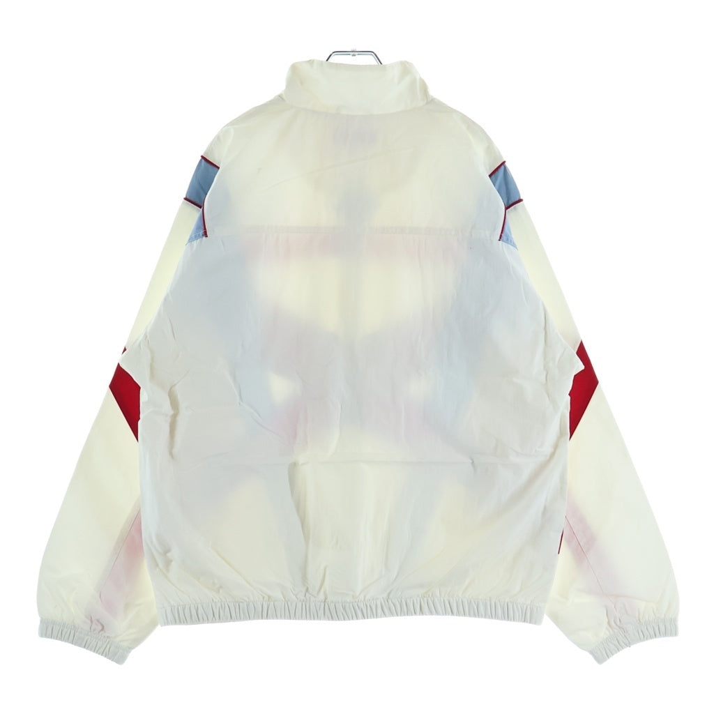 SUPREME(シュプリーム) 21SS Cross Paneled Track Jacket クロスパネルド ナイロン トラックジャケット ホワイト