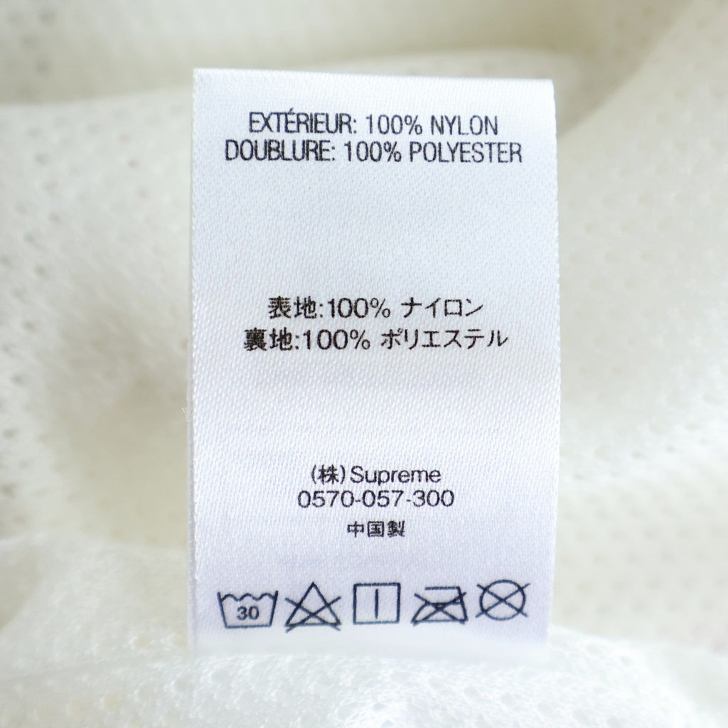 SUPREME(シュプリーム) 21SS Cross Paneled Track Jacket クロスパネルド ナイロン トラックジャケット ホワイト