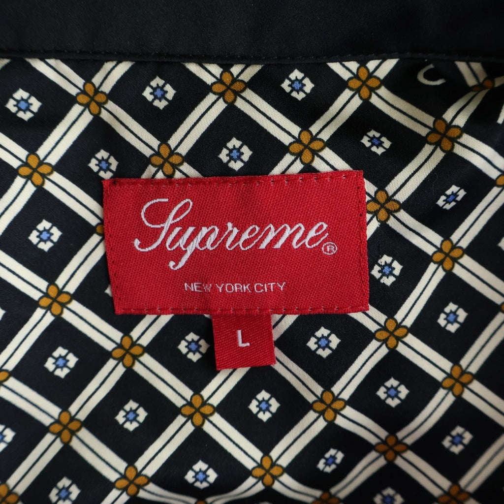 SUPREME(シュプリーム) 20SS Satin Pajama Set 総柄ロゴ サテン パジャマセット 半袖シャツ/パンツ マルチカラー