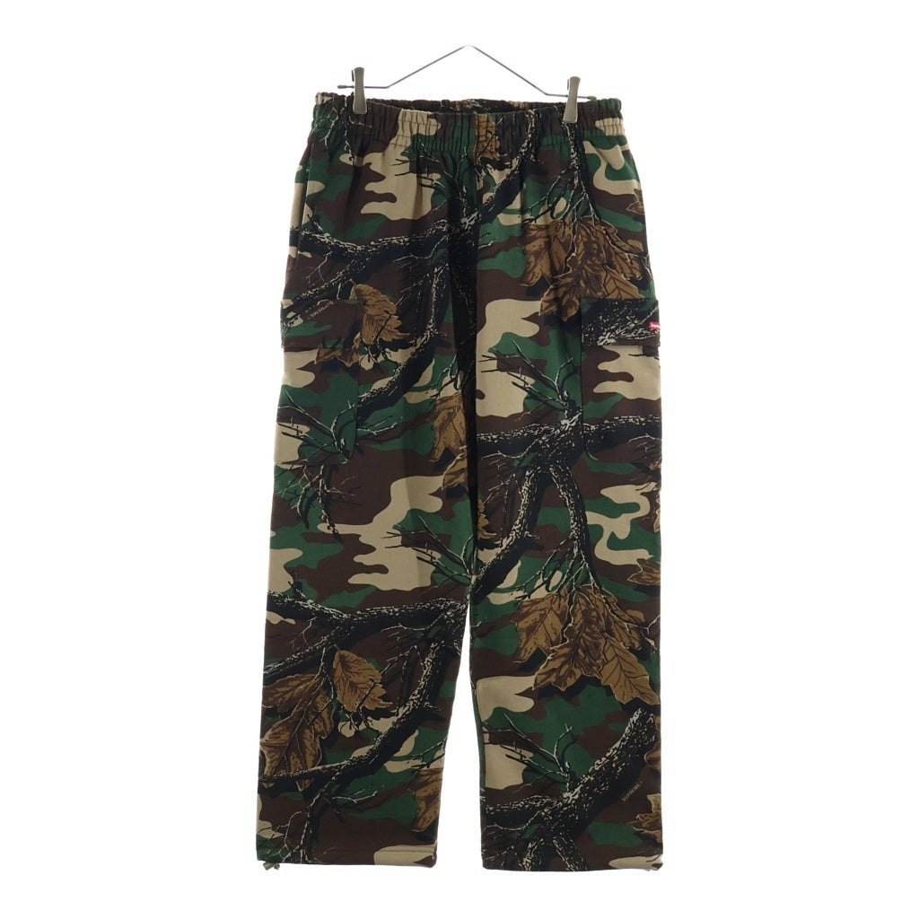 SUPREME(シュプリーム) 22AW Small Box Cargo Sweatpant Woodland Camo スモールボックスロゴ カモフラージュ柄 スウェットカーゴパンツ マルチカラー