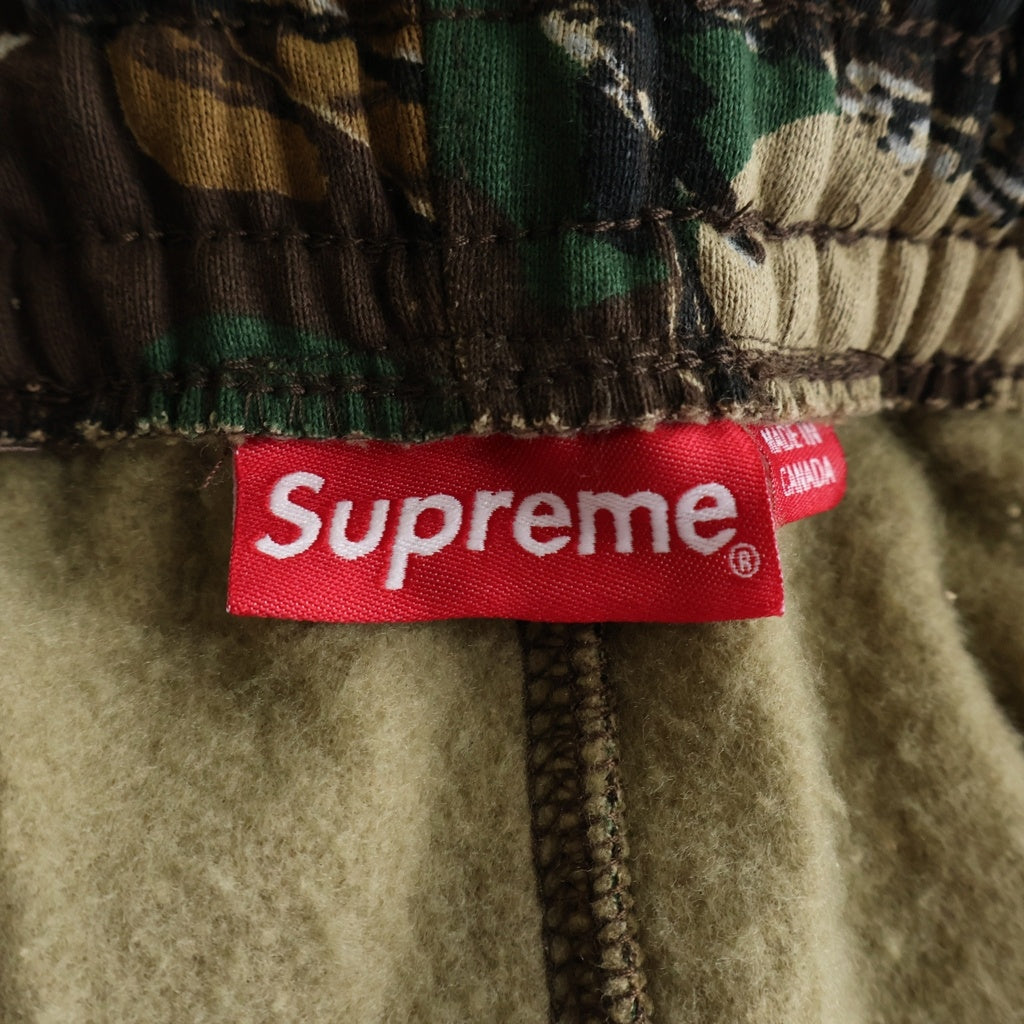 SUPREME(シュプリーム) 22AW Small Box Cargo Sweatpant Woodland Camo スモールボックスロゴ カモフラージュ柄 スウェットカーゴパンツ マルチカラー