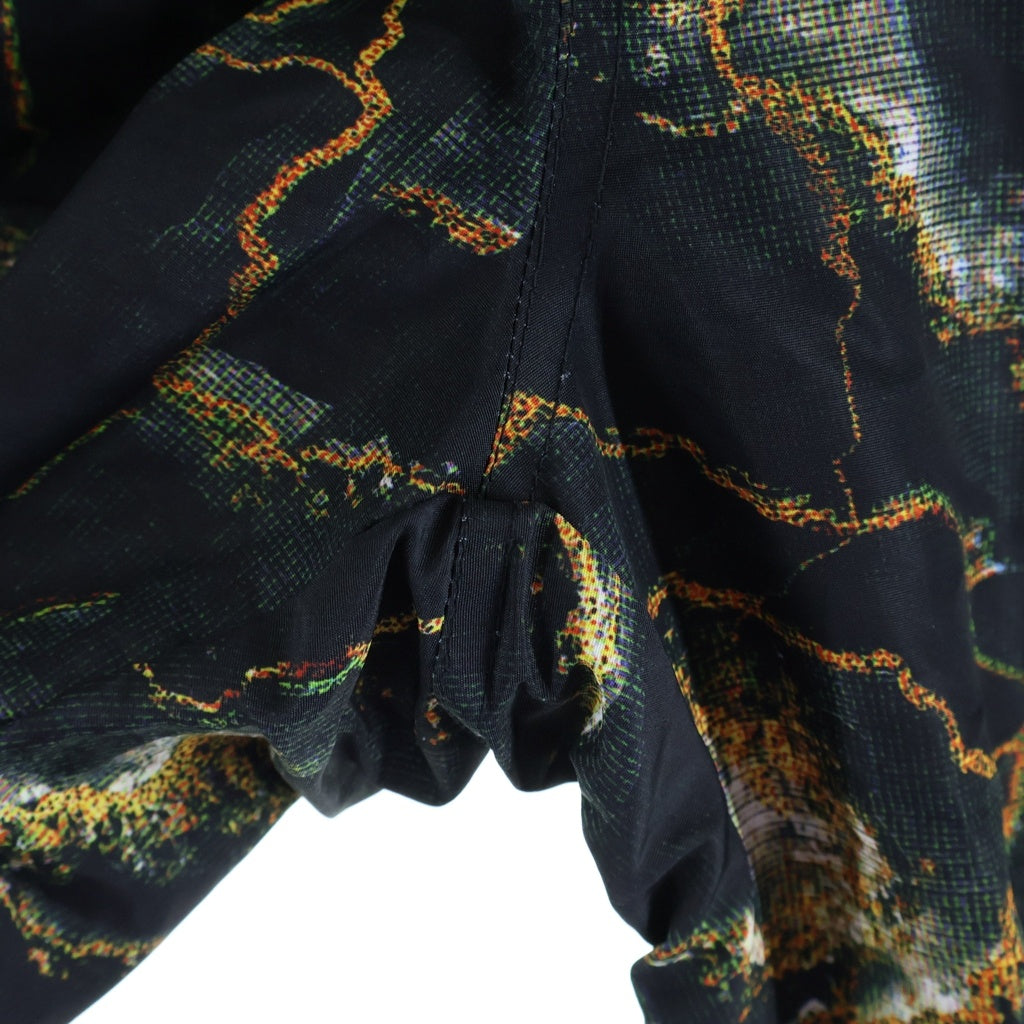 SUPREME(シュプリーム) 20AW Marble Track Pants マーブル 総柄ロゴ ナイロン トラックパンツ ブラック