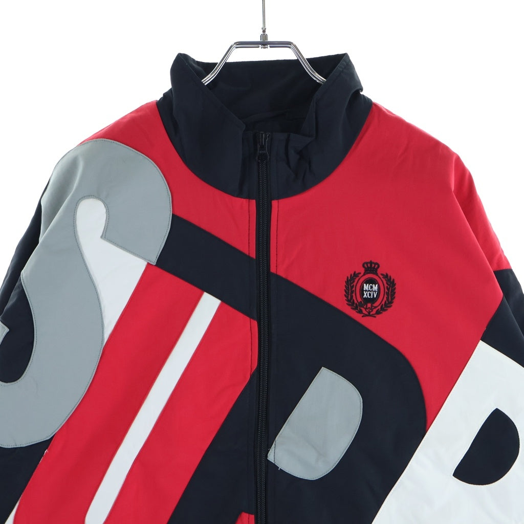 SUPREME(シュプリーム) 20SS Big Letter Track Jacket ビッグレターロゴ ナイロン トラックジャケット レッド