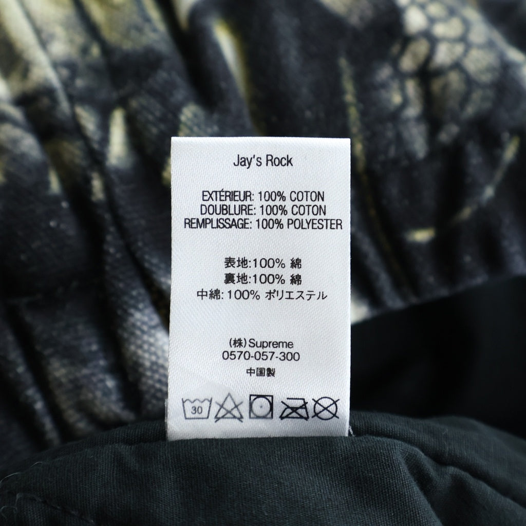 SUPREME(シュプリーム) 21SS Eagle Hooded Work Jacket オーバーイーグルプリント フーデッドワークジャケット ブラック