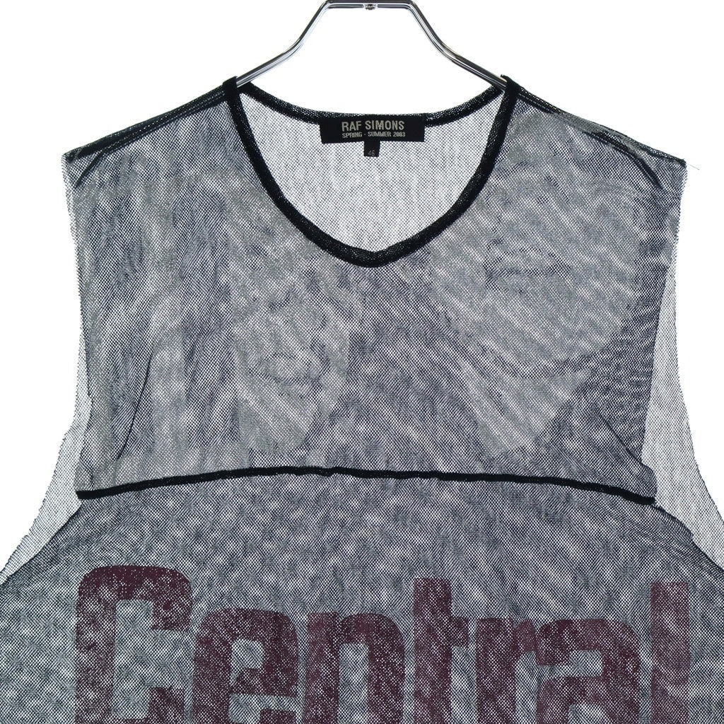 RAF SIMONS(ラフシモンズ) 03SS 消費者期 Mesh Sleeveless Tanktop