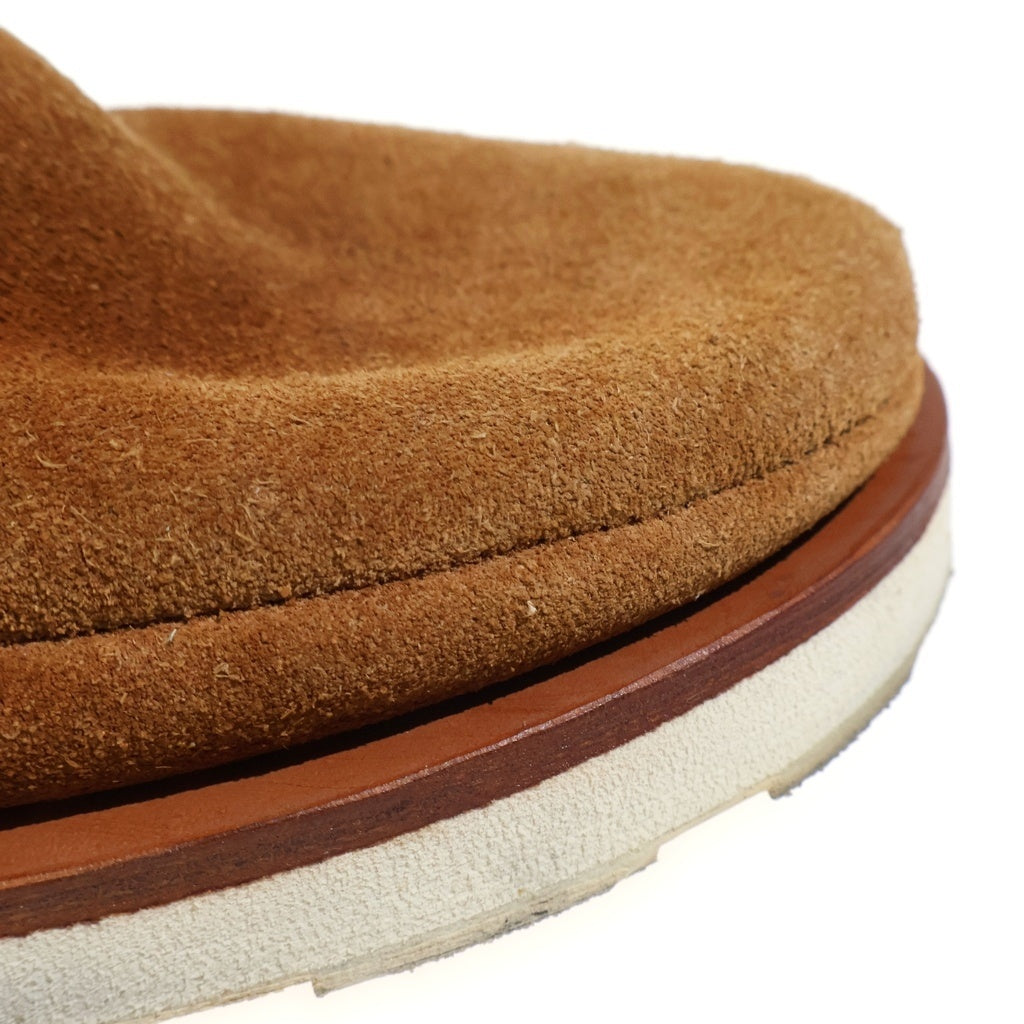 VISVIM(ヴィスヴィム) GRIS MOC MID FLAT グリスモック ミッドフラット スウェードスニーカー ブラウン