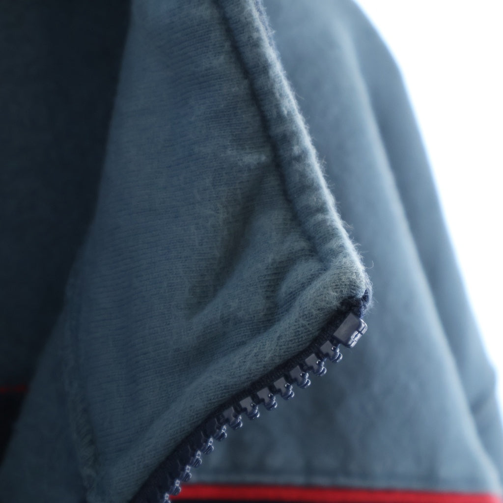 SUPREME(シュプリーム) 18AW Speedway Half Zip Sweatshirt スピードウェイ ハーフジップ スウェットシャツ ブルー