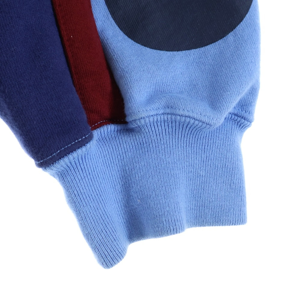 SUPREME(シュプリーム) 20AW Big Logo Paneled Zip Up Hooded Sweatshirt ビッグロゴパネルド スウェットジップパーカー ブルー
