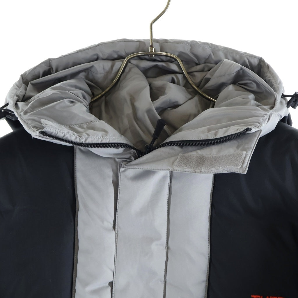 SUPREME(シュプリーム) 22AW ×THE NORTH FACE 800-Fill Half Zip Hooded Pullover ザノースフェイス ハーフジッププルオーバーダウンジャケット ブラック/シルバー ND52205I
