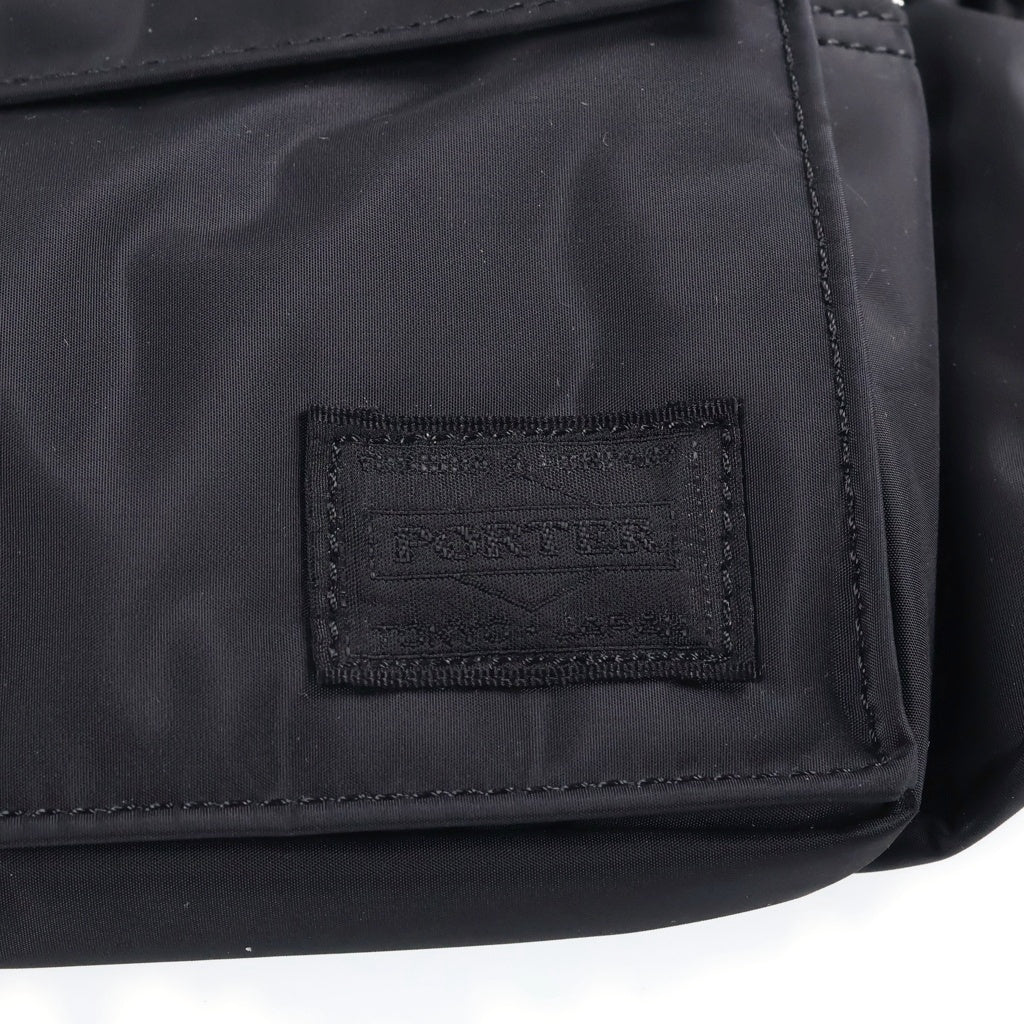 HEAD PORTER PLUS(ヘッド ポーター プラス) Funny Pack Body Bag ナイロン ボディーバッグ ブラック