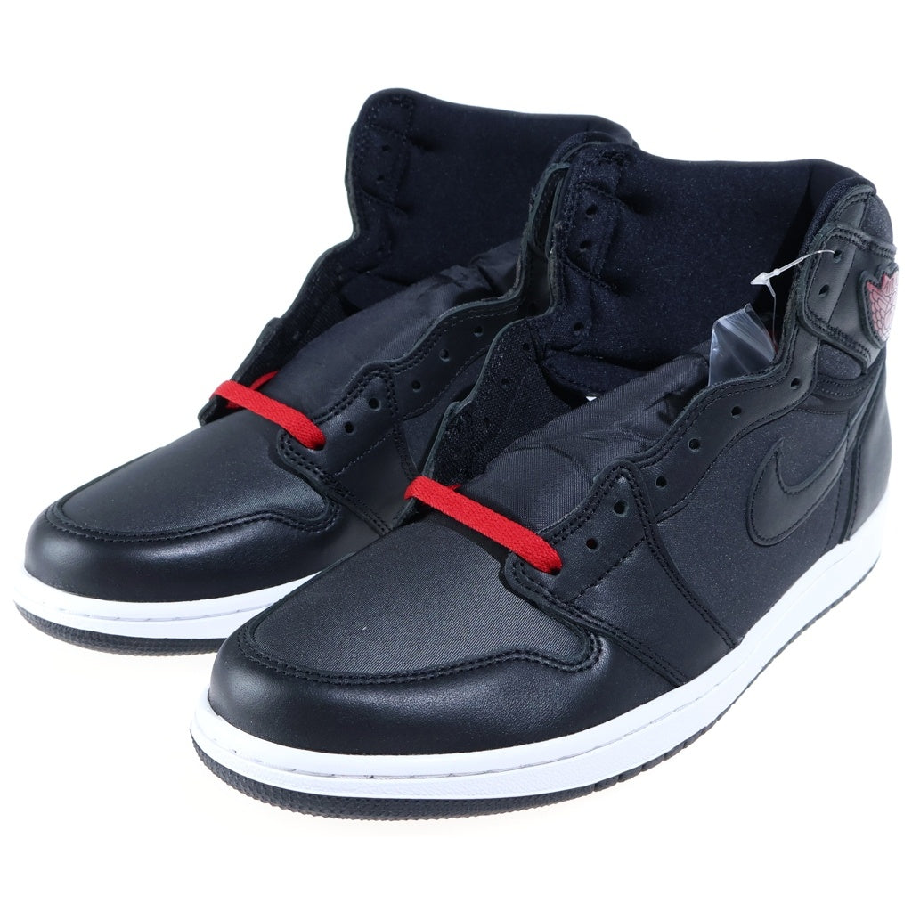 NIKE(ナイキ) AIR JORDAN 1 RETRO HIGH OG BLACK GYM RED 555088-060 エアジョーダン1 レトロ ハイカットスニーカー ブラック US10.5/28.5cm