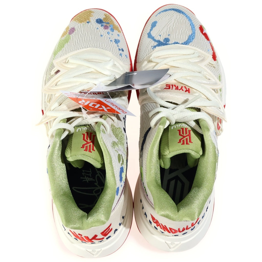 NIKE(ナイキ) ×BANDULU KYRIE 5 CK5837-100 バンデュール カイリー5 ミッドカットシューズ バスケットボール ホワイト US9.5/275cm